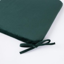 Cushion VELVET 2, for chair 39x39cm, green