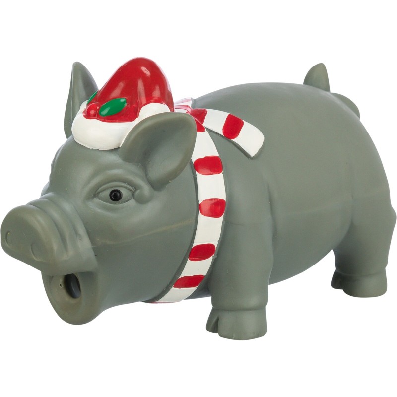 Xmas pig, latex, 16 cm, Trixie Xmas pig, latex, 16 cm, Trixie