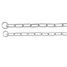 Long link choke chain, chrome, 77cm/ 4.0 mm, Trixie