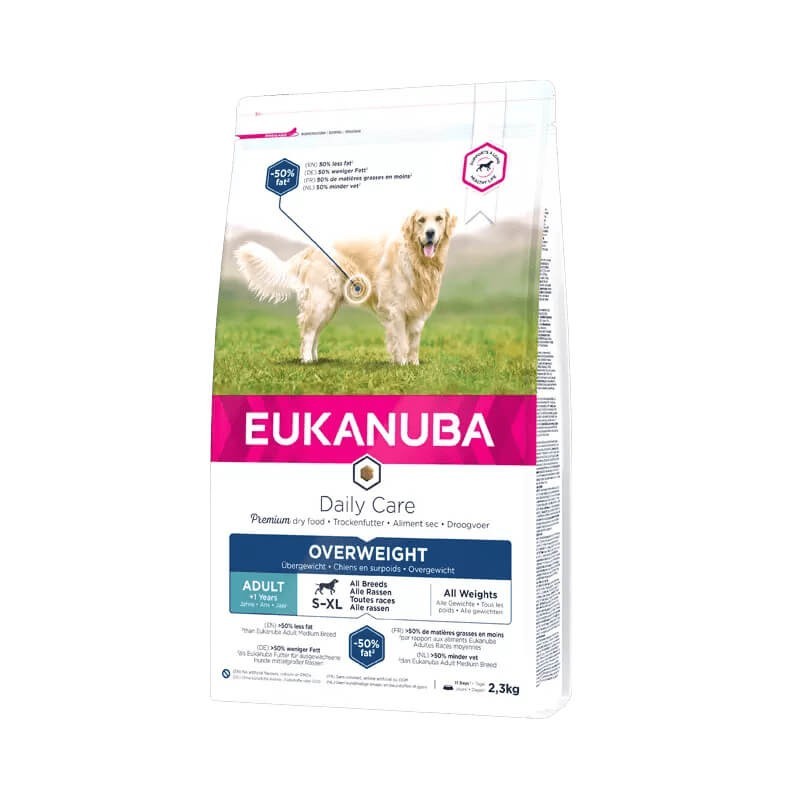 Adult chicken for overweight dogs 2.3 kg, Eukanuba