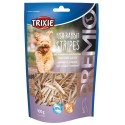 Treat for dogs premio fish rabbit stripes, 100 g, Trixie