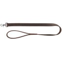 Rustic fatleather leash, L–XL: 1.00 m/25 mm, dark brown