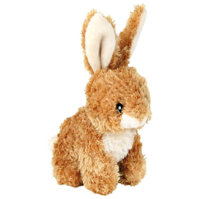 Rabbit, plush, toy for dogs, 15 cm, random color Rabbit, plush, toy for dogs, 15 cm, random color