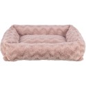 Vital Loki bed, recycled, square, 80 × 60 cm, pink