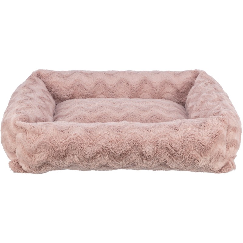 Vital Loki bed, recycled, square, 80 × 60 cm, pink Vital Loki bed, recycled, square, 80 × 60 cm, pink