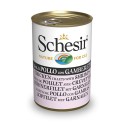 Chicken fillet + shrimp in jelly 140g wet food for cats, Schesir