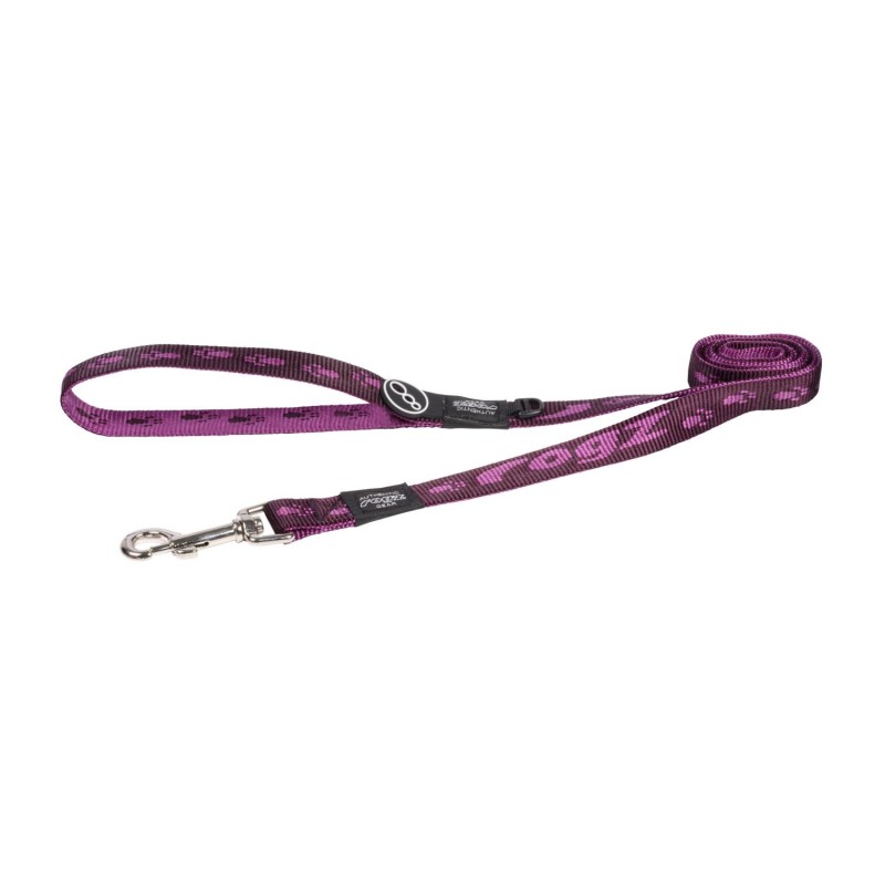 Alpinist lead, purple 1,4m/20mm, Rogz Alpinist lead, purple 1,4m/20mm, Rogz