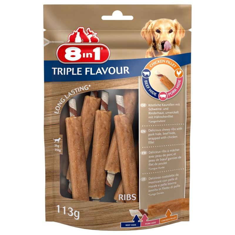 Triple flavour Ribs 113g Triple flavour Ribs 113g