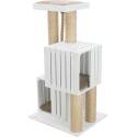 Be Nordic Skadi scratching post, 114 cm, white