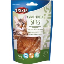 Treat for cats Premio Catnip chicken bites, 50 g