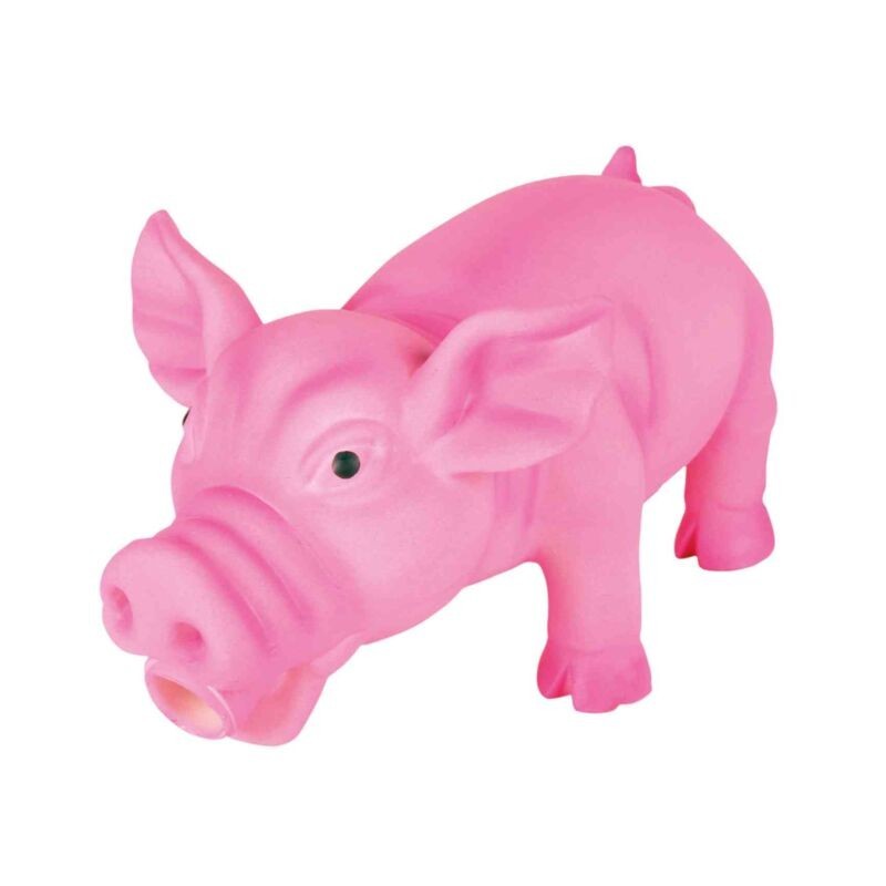 Toy for dogs pig, original animal sound, latex, 17 cm, Trixie Toy for dogs pig, original animal sound, latex, 17 cm, Trixie