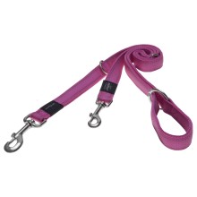 Walking leash Rogz Utility Small 11mm Nitelife, pink reflector
