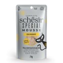 Special exigent chicken + duck liver and egg wet food for cats 70g, Schesir