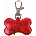 Flasher for dogs, 4.5 × 3 cm, red