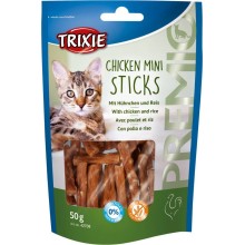 Treat for cats Premio mini sticks, chicken/rice, 50 g