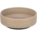 Be nordic bowl, ceramic/rubber, 0.5 l/ø 16 cm, taupe, Trixie