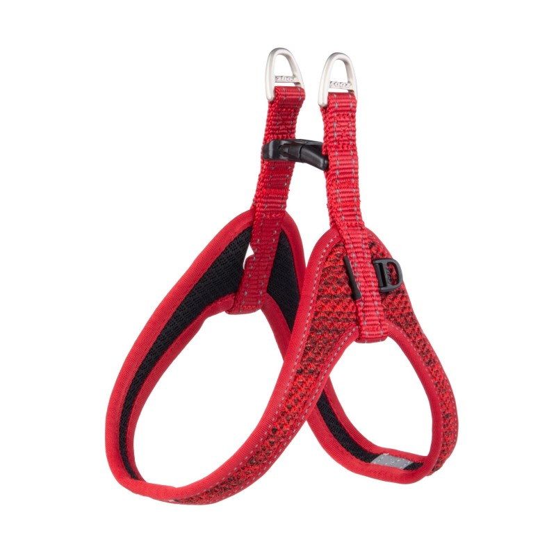 Utility small/medium fast fit dog harness, red reflective, Rogz Utility small/medium fast fit dog harness, red reflective, Rogz