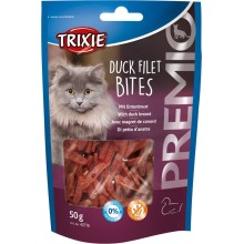 Treat for cats Premio duck filet bites, 50 g