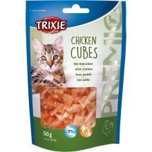 Treat for cats Premio chicken cubes, 50 g