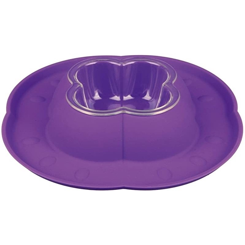 Plastic bowl with base 200ml/23x23cm, Trixie Plastic bowl with base 200ml/23x23cm, Trixie