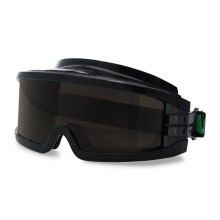 Gas welding safety glasses Uvex Ultravision. Dark lens 5 infradur Plus, rubber strip