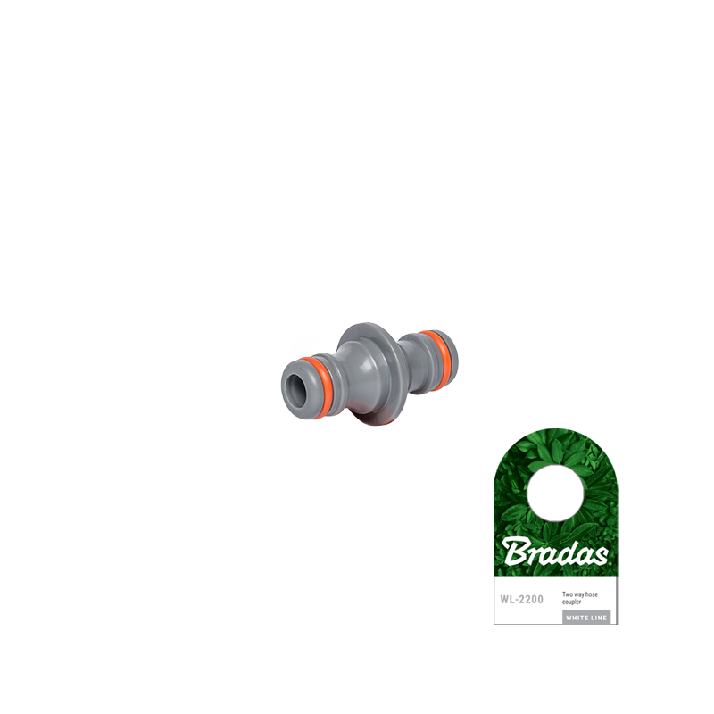 WHITE LINE coupler for two connectors