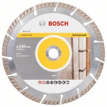 Bosch diamond disc 230x2.6x22.23mm, height of segments 10mm