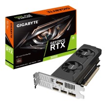 Graphics card, Gigabyte, nvidia geforce rtx 3050 (6 gb, gddr6, 96 bit, pcie 4.0 16x, memory 14000 mhz, gpu 1470 mhz)