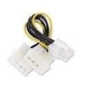 Кабель-адаптер питания 6pin/2molex cc-psu-6, Gembird