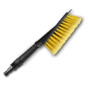 2-function washing brush with nozzle