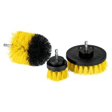 Drill brush set, 3pcs Pretul®