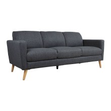 Sofa KAILI 3-seater, dark grey
