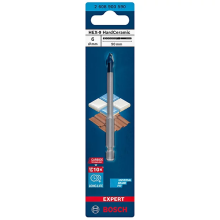 Hard ceramics and glass drill bit 6mm, HEX-9 HardCeramic, 1/4" HEX