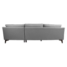 Угловой диван БИРГИТ RC, серый