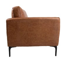 Corner sofa SOFIA RC, brown