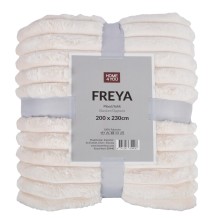 Plaid FREYA XL 200x230cm, white