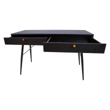 Desk LUXEMBOURG 120x48xH75cm, black