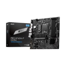 Mainboard, Msi, intel b760 express (lga1700, micro-atx, memory ddr4, memory slots 4, 2xpci-express 1x, 1xpci-express 16x, 2xm.2)