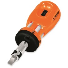 Ratchet mini screwdriver with 12 bits Truper®