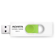 Memory drive flash usb3.1 64gb/white auv320-64g-rwhgn, Adata