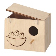 Nesting box for birds nest medium 19,5x14x14cm