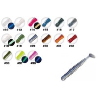 Rubber bait ring kick tail RB-02 37