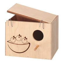 Nesting box for birds nest large 25x17x17cm