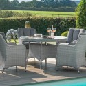 Table ASCOT D121xH75cm, grey