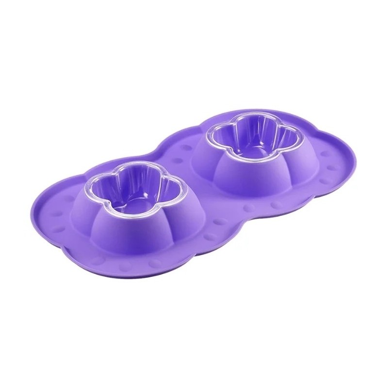Plastic bowl Double with base 200mlx42x23cm Plastic bowl Double with base 200mlx42x23cm