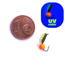 Mormyška tungsten Beznasadka 2.5 0.6g 07-052-1 orange