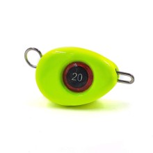 Jig sinker FH, 16 g, yellow, 3 pcs, Merganser